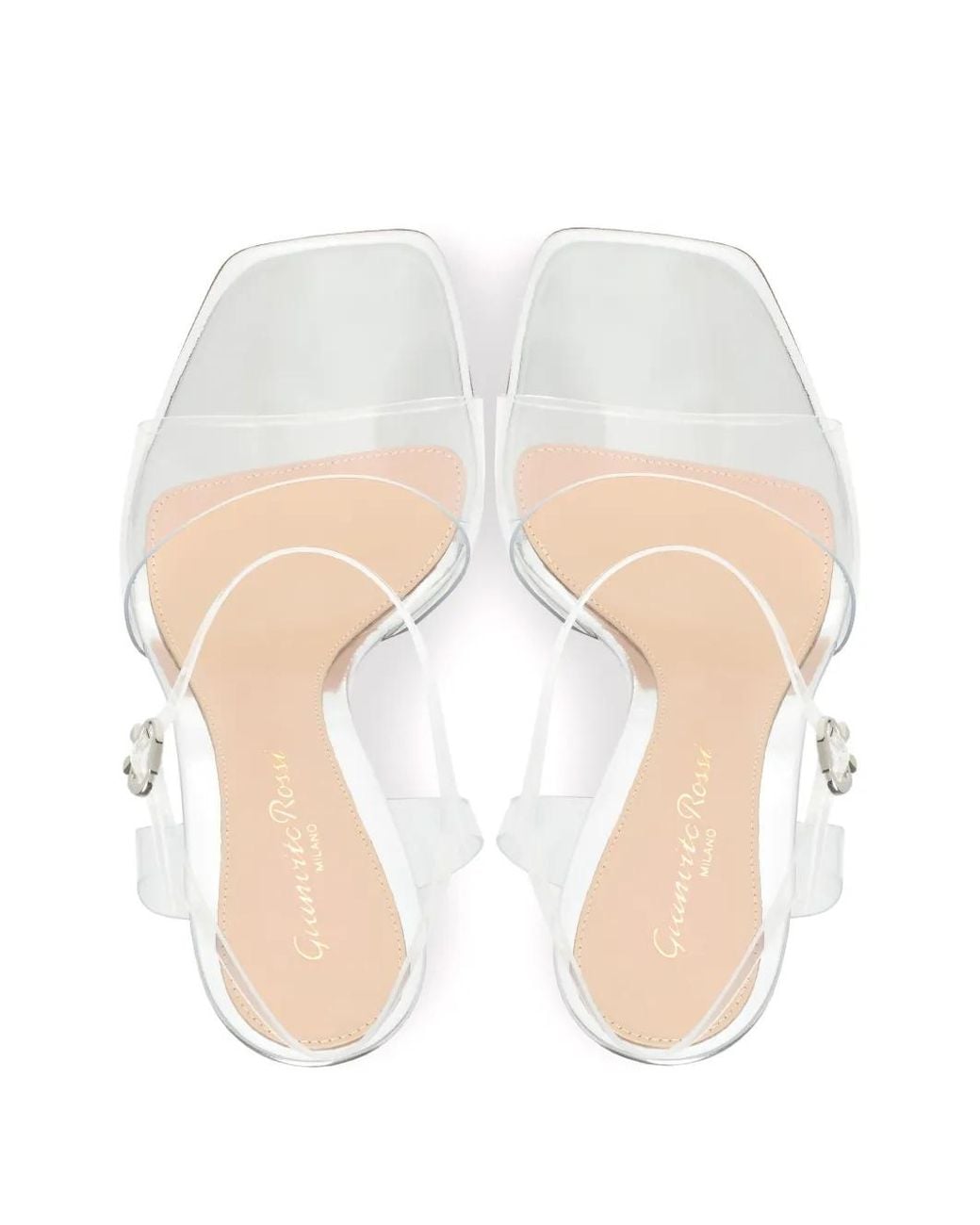 Gianvito Rossi White Cher Sandals
