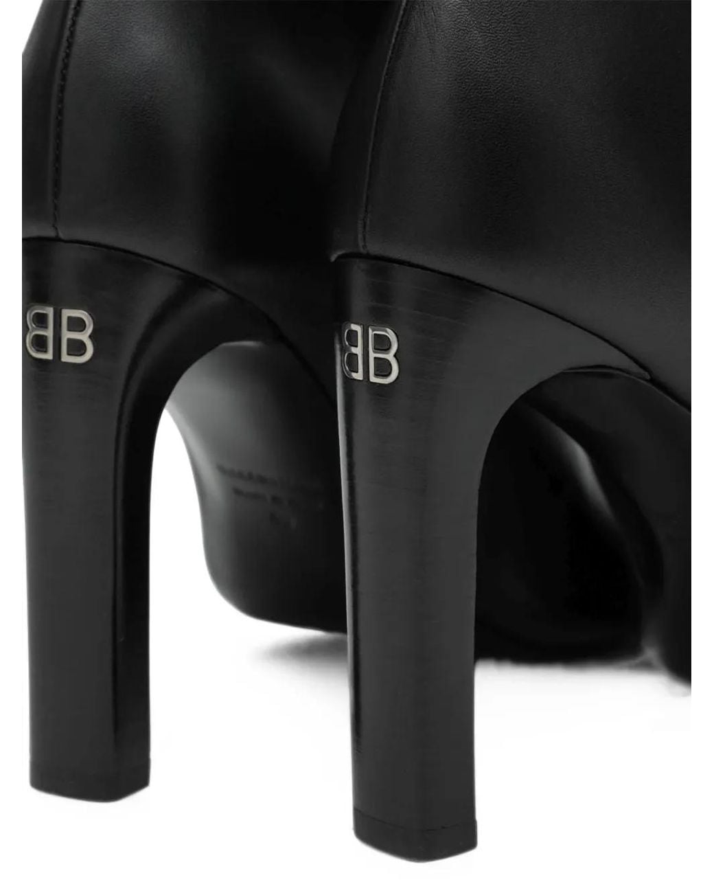 Balenciaga Black Fargo Ankle Boots