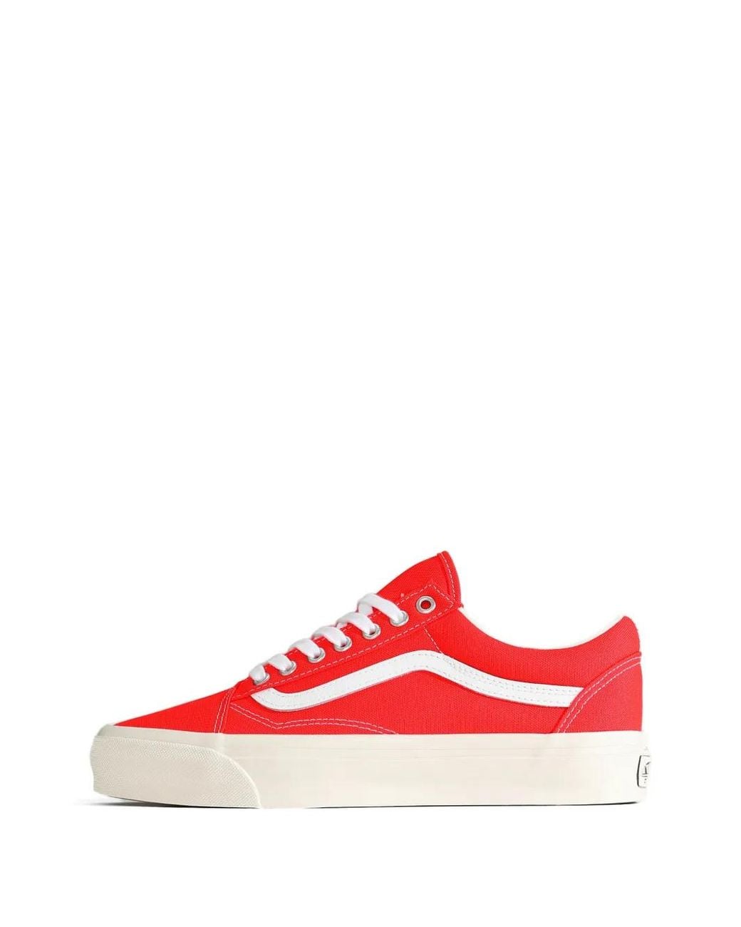 Vans Red Old Skool Lace-Up Sneakers
