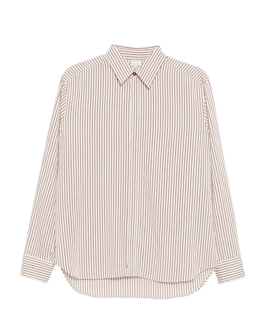 Paul Smith White Striped Shirt for men
