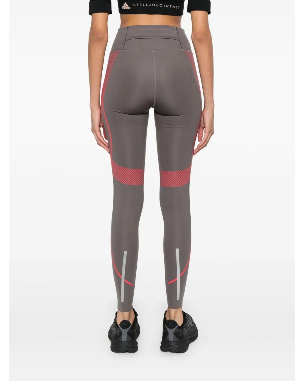 Adidas By Stella McCartney Gray Truepace Performance Leggings