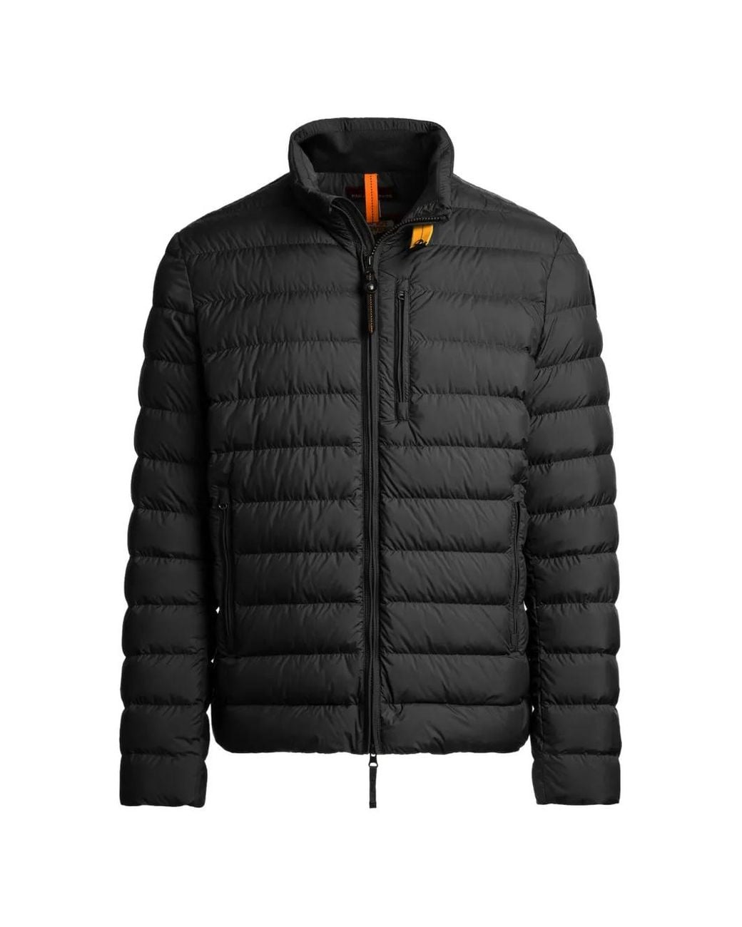Parajumpers Black Ugo Quilted Down Jacket for men