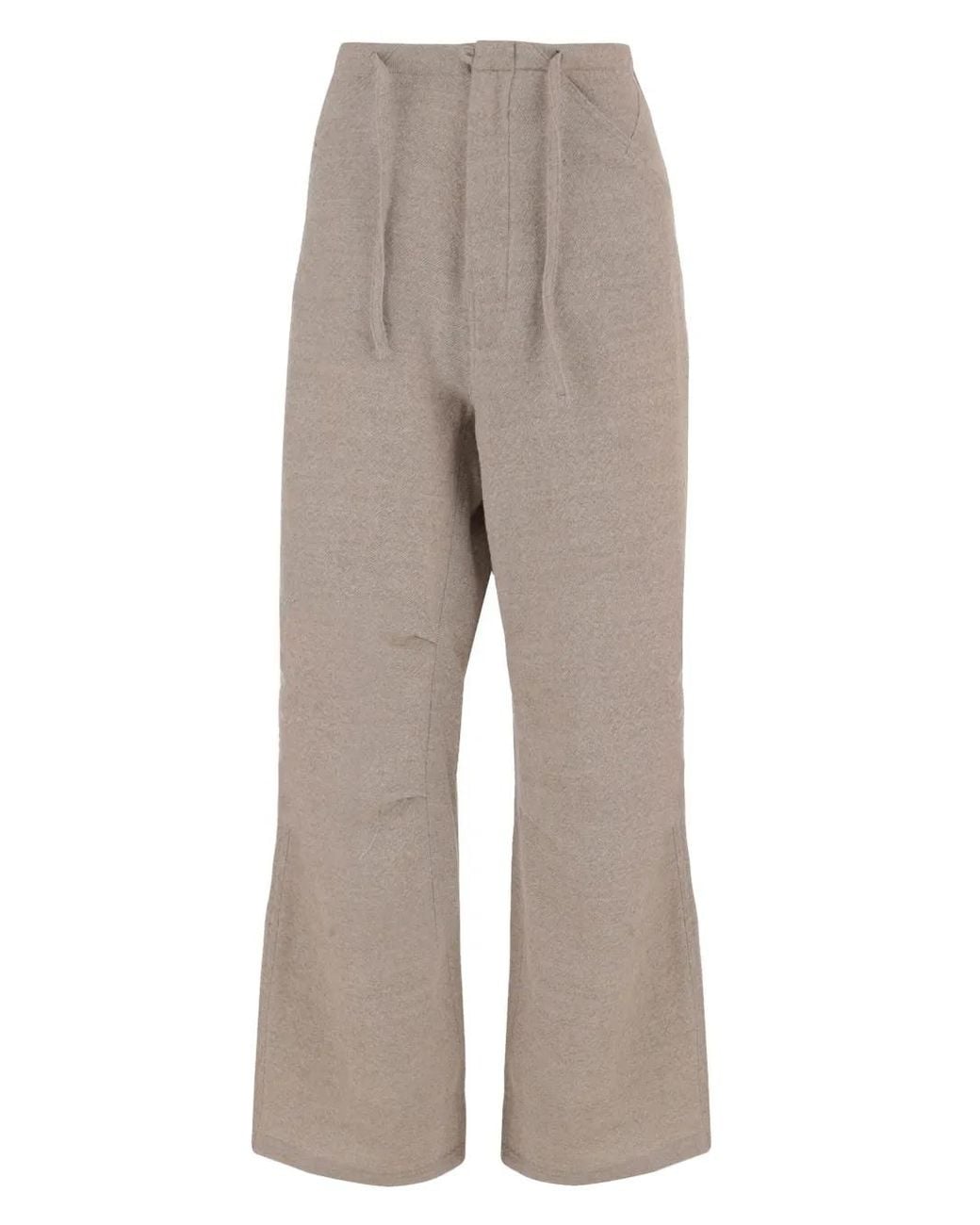 DARKPARK Gray Wool Trousers