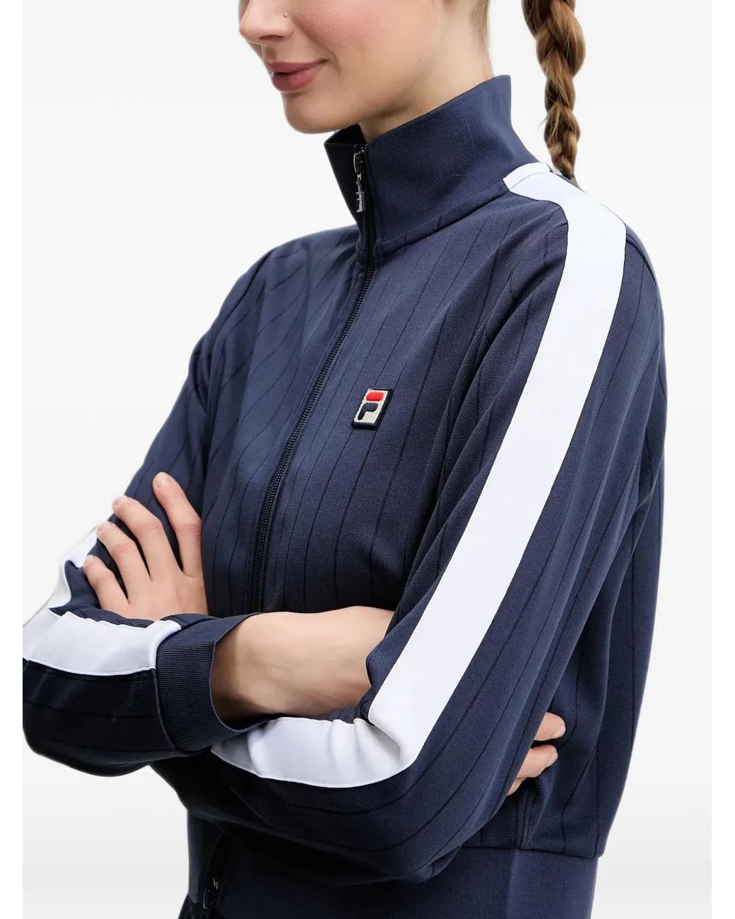 Fila Gestreepte Sweater in het Blue