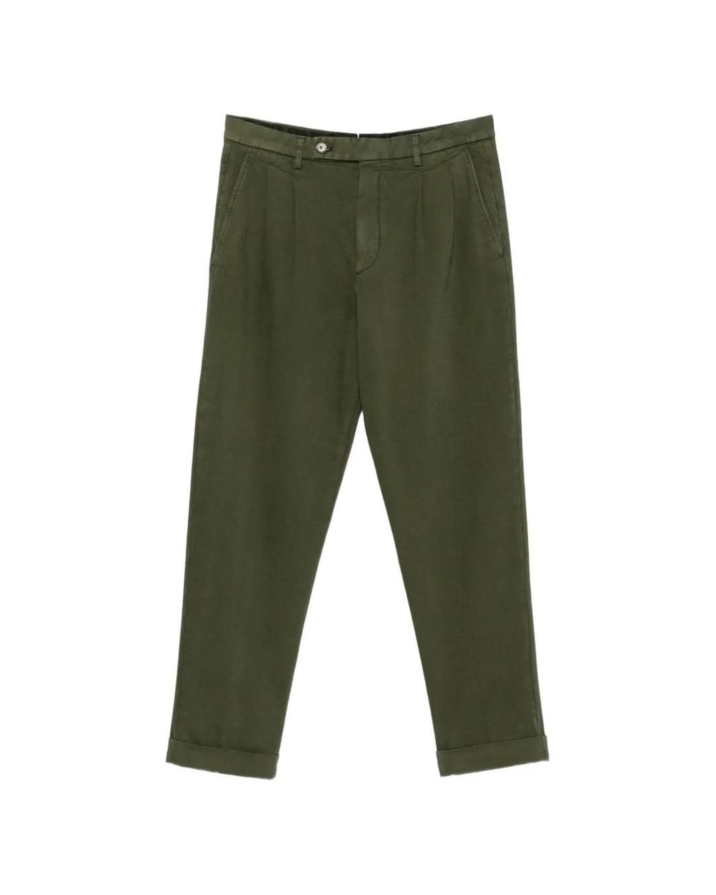 GTA Green Pantalon Dante En Sergé De Coton for men