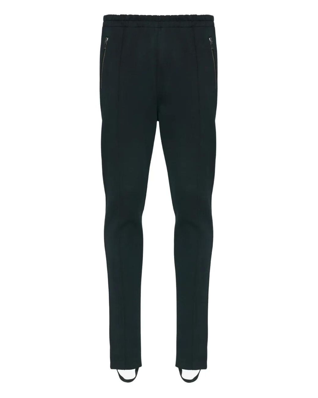 Maison Margiela Blue Side-Stripe Zip-Detail Trousers for men