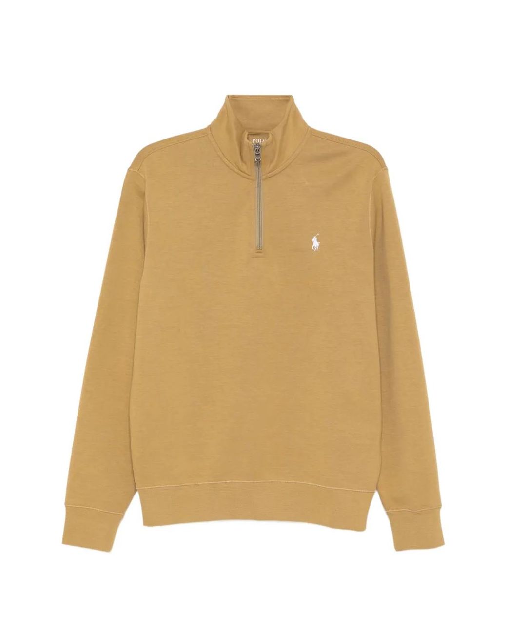 Polo Ralph Lauren Natural Zip-Neck Sweater for men