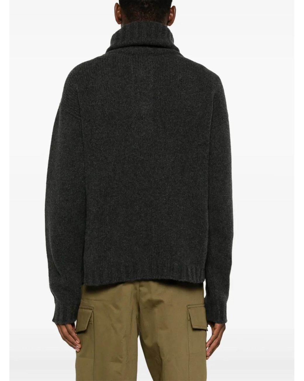 Wales Bonner Black Ballad Sweater for men