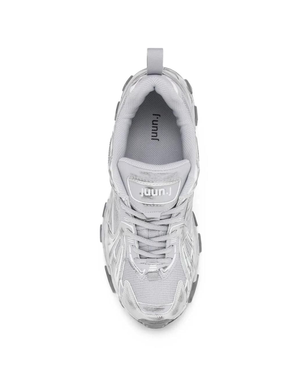 Juun.J White Logo-Detail Sneakers for men