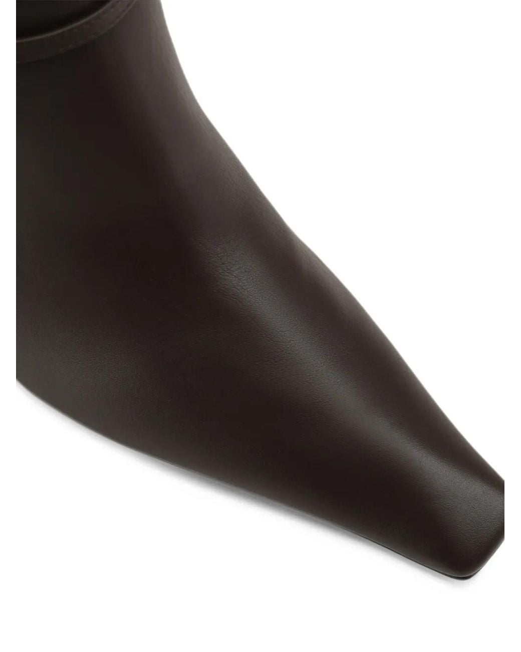 Sergio Rossi Black Spur Leather Ankle Boots