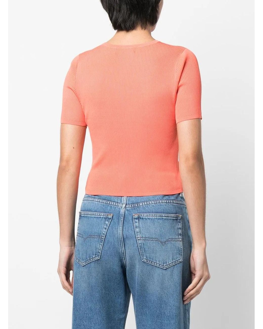 Ralph Lauren Pink Pull Yuzepa À Manches Courtes