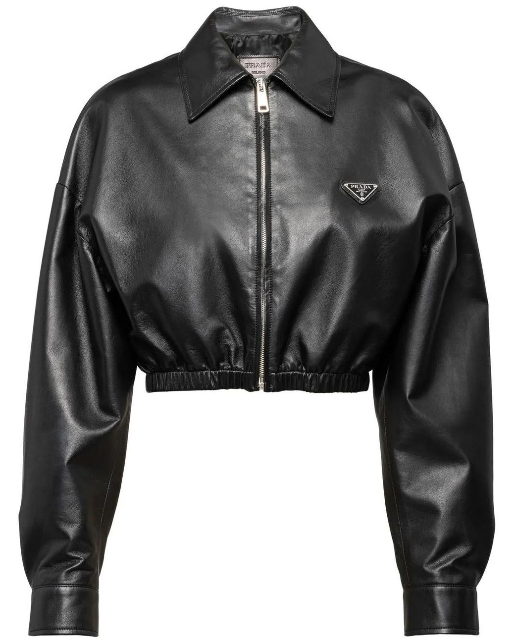 Prada Black Leather Jacket