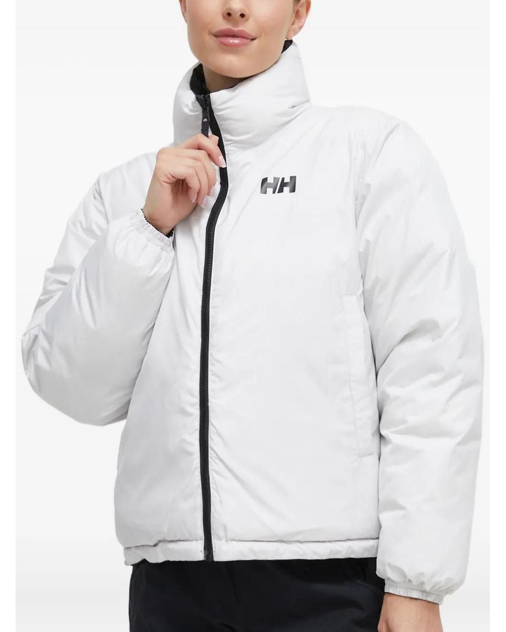 Helly Hansen Gray Logo Zip Jacket