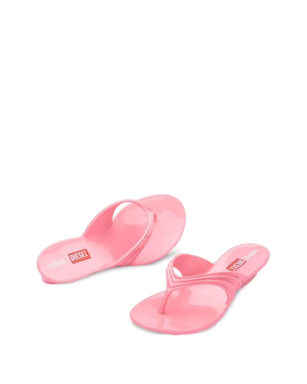Melissa Pink X Diesel Flip-Flops