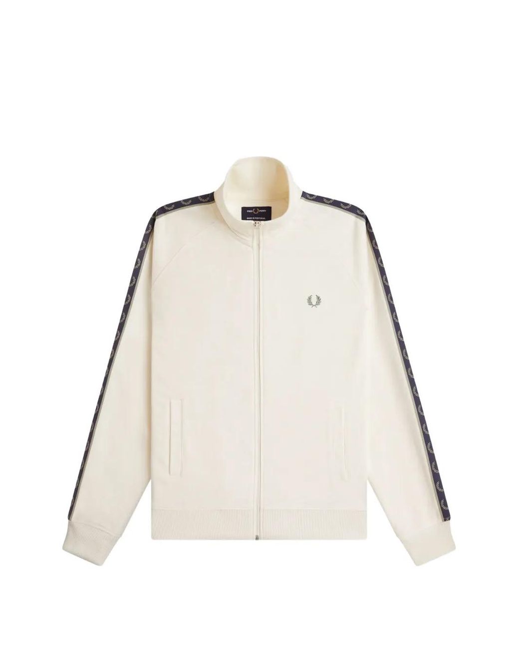 Fred Perry Natural Logo-Embroidered Sweatshirt for men