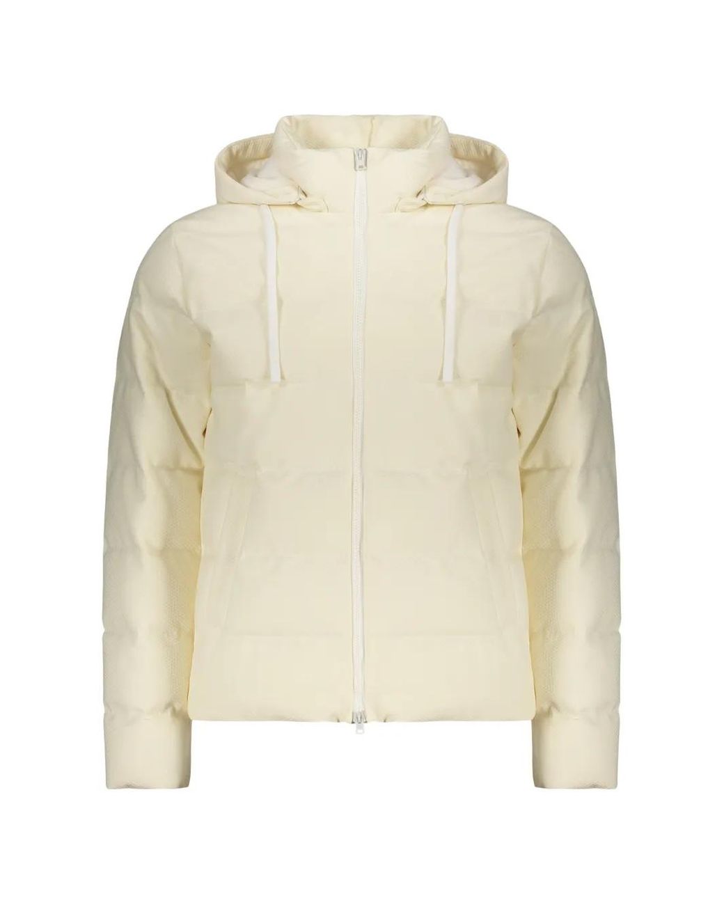 Herno White Doudoune À Capuche for men