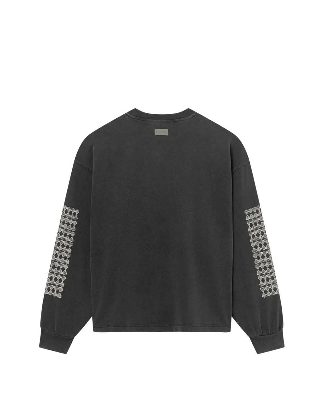 don't waste culture Black Himariyu Graphic-Print Sweater for men