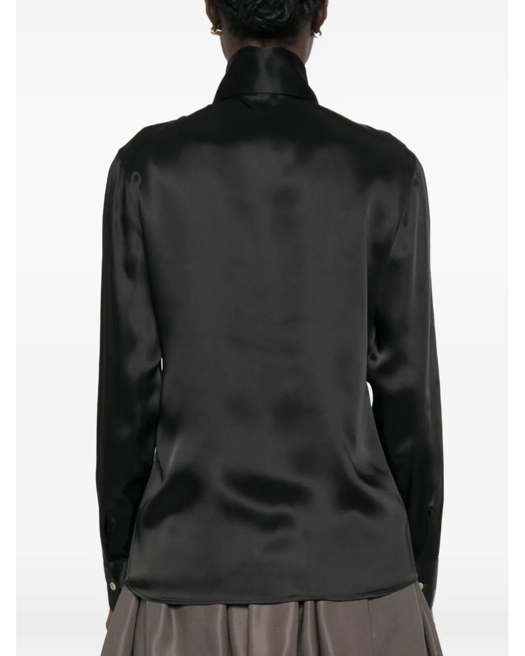 Khaite Black Ivy Top