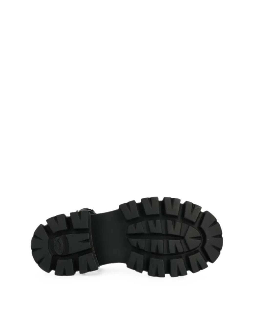 Altercore Black Constance Buckle-Fastening Platform Pumps