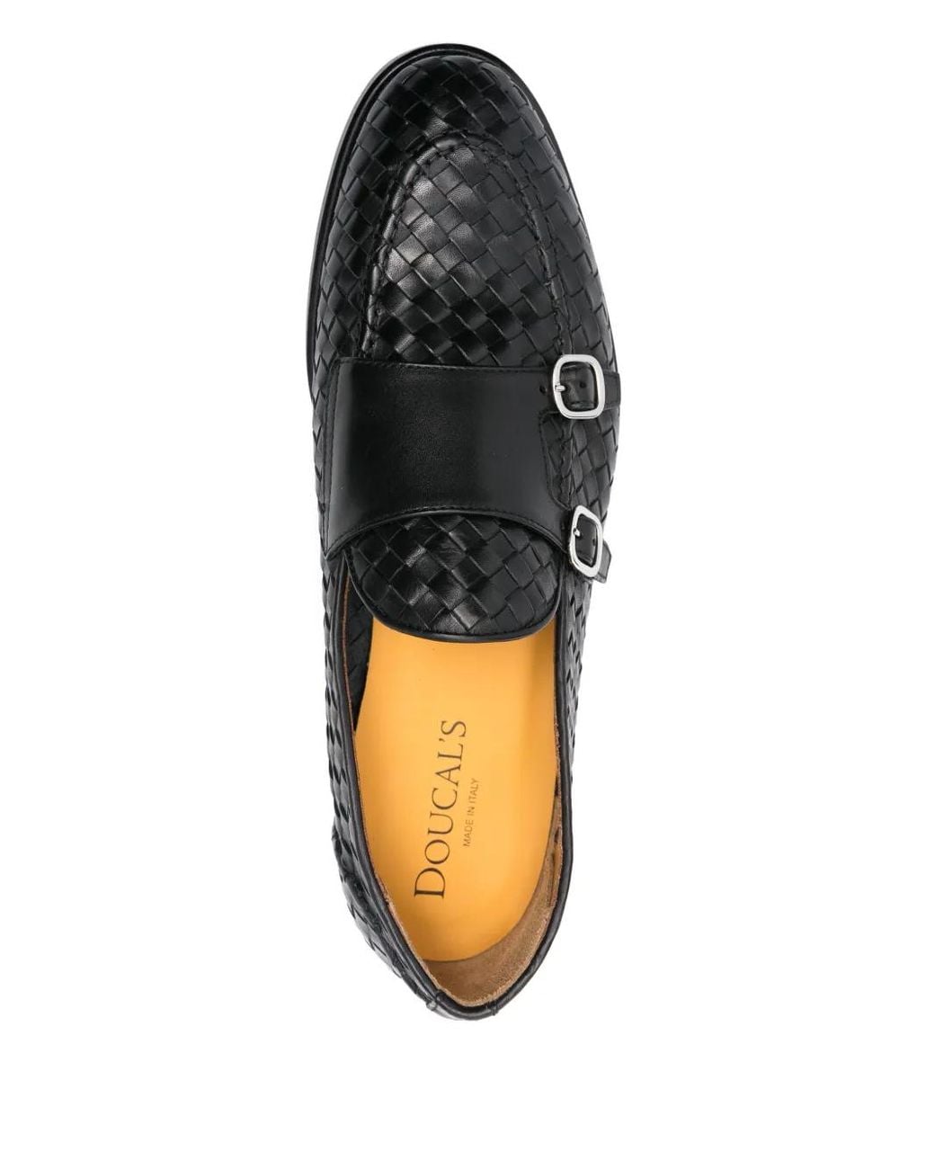 Doucal's Gewebte Monk-Schuhe in Black für Herren