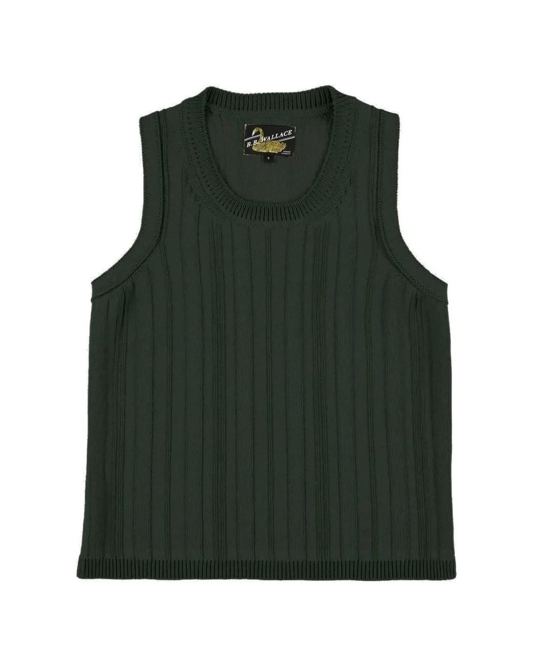 B.B. Wallace Green Débardeur En Maille