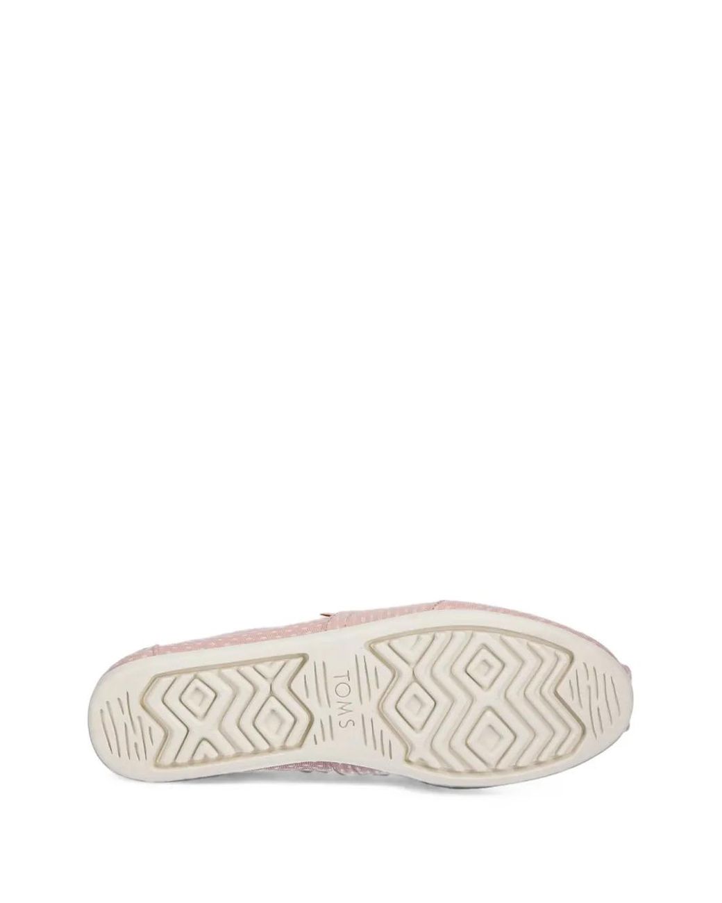 TOMS Pink Alpargata Polka-Dot Slip-On Loafers