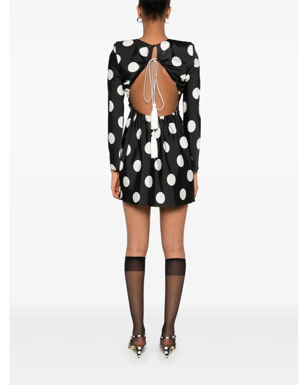 Robe Courte Lust Parlor en coloris Black