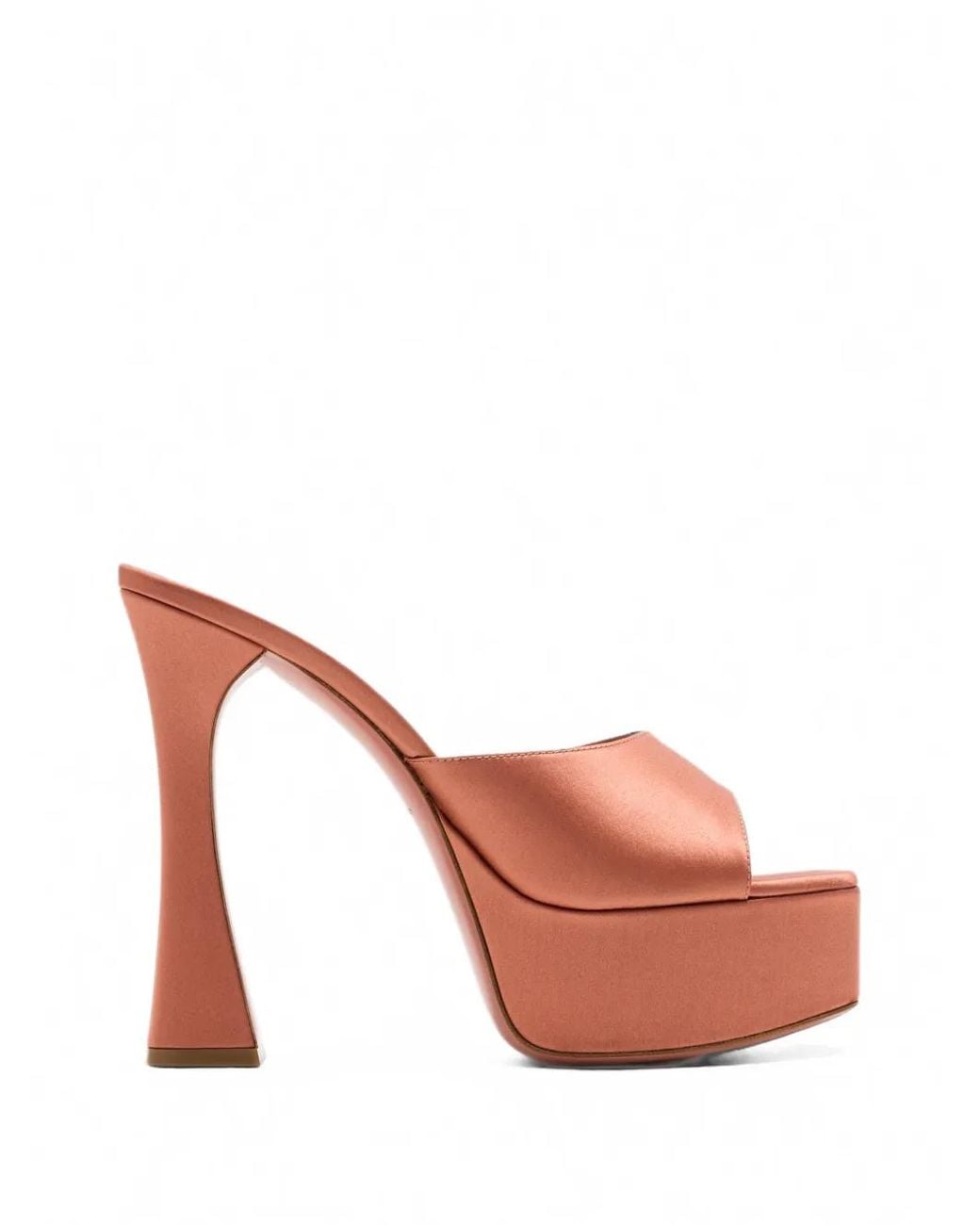 AMINA MUADDI Pink Dalida Platform Sandals