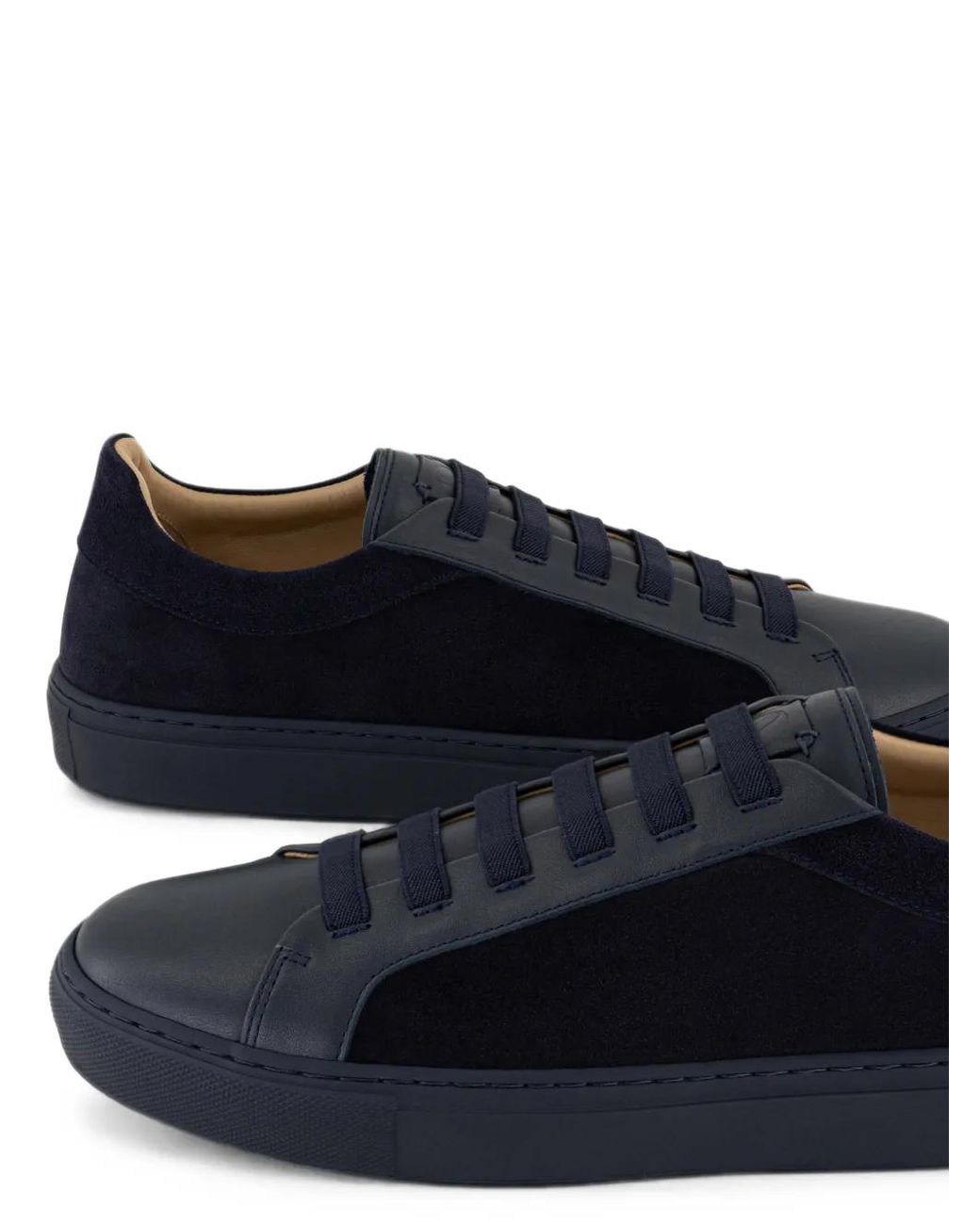 Band of Outsiders Blue Baskets Echo À Empiècements for men