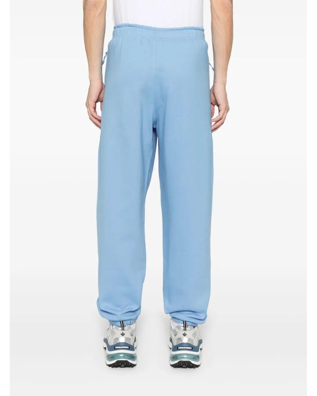 Nike Blue Solo Swoosh Track Pants for men