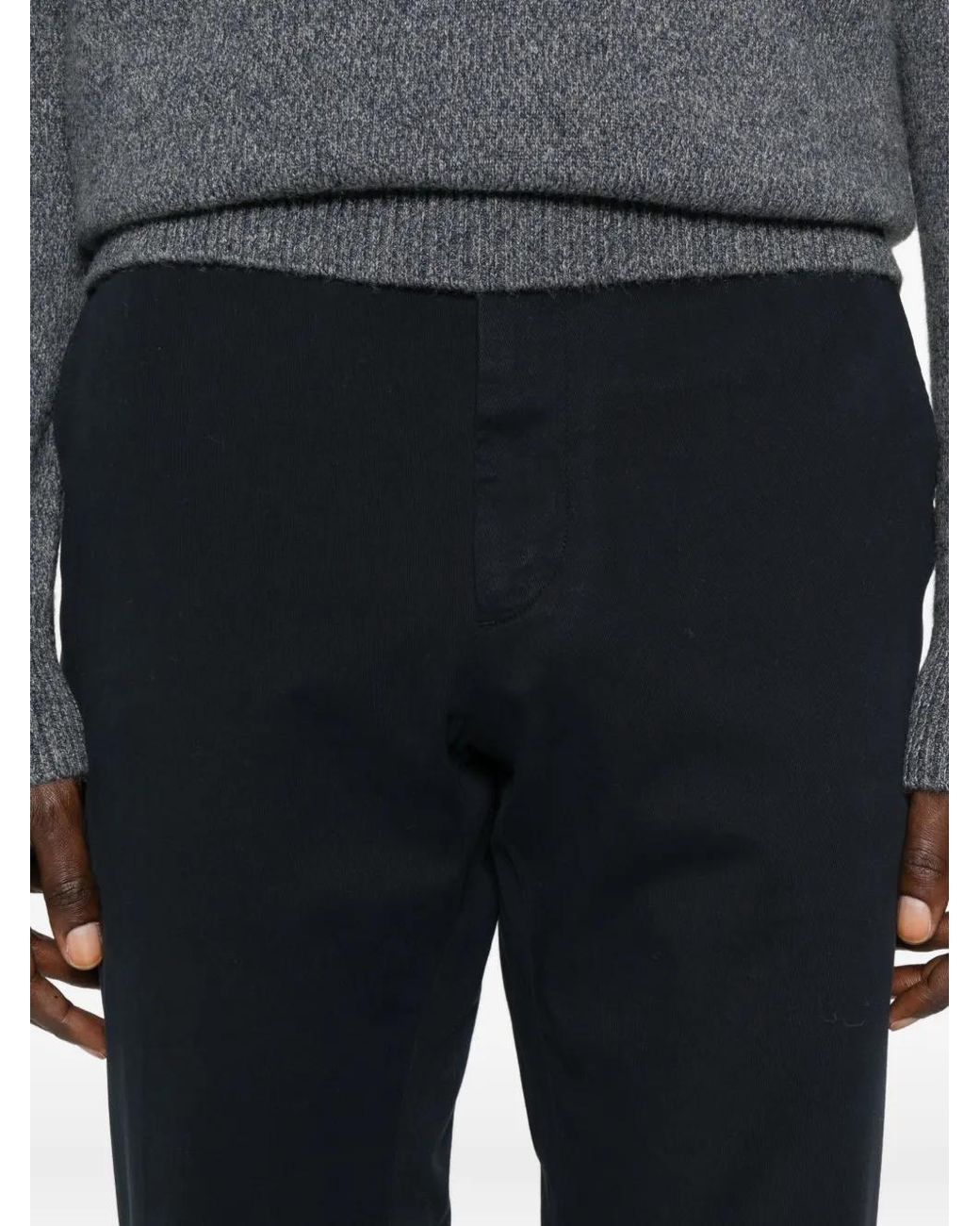 Zegna Blue Pocketed Pants for men