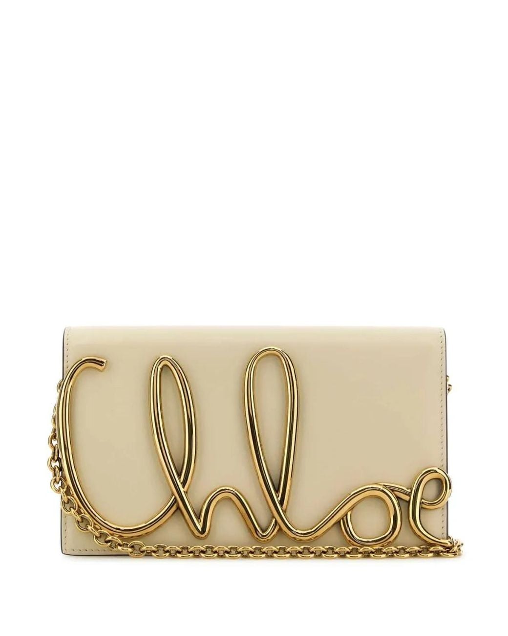 Pochette Iconic Chloé en coloris Natural