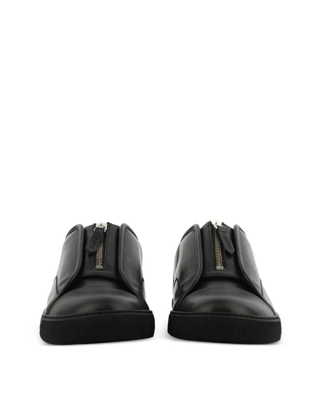 Lanvin Black Dbb1 Zip Sneakers for men