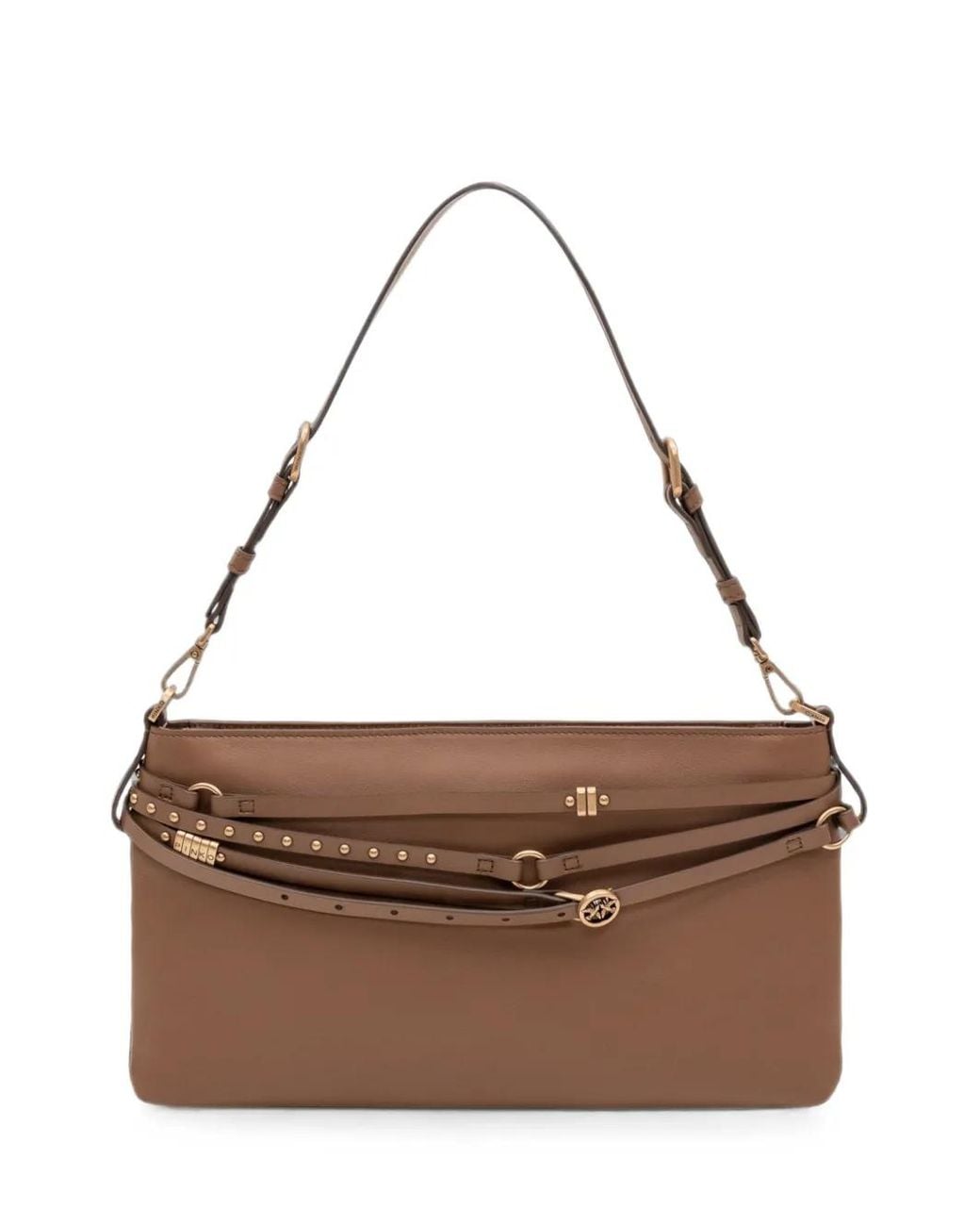Pinko Brown Belt Bag Medium Shoulder Bag