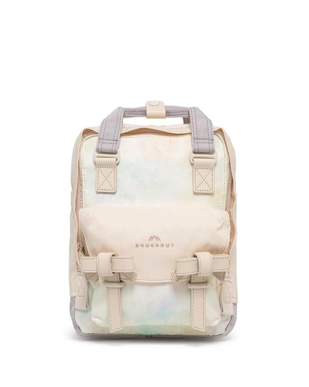 Doughnut White Sac À Dos À Imprimé Tie & Dye Et Boucle
