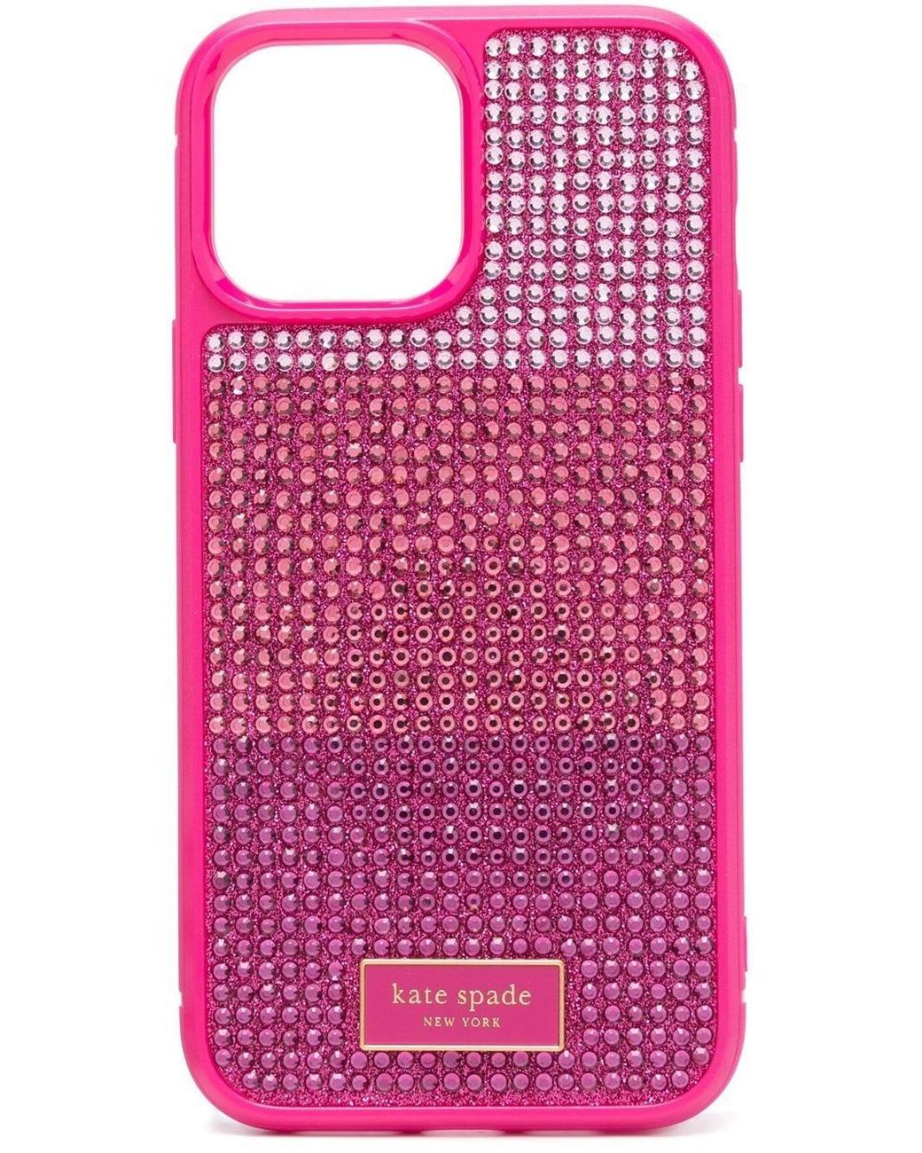 Kate Spade Rhinestone-embellished Iphone 13 Pro Max Case in Red | Lyst