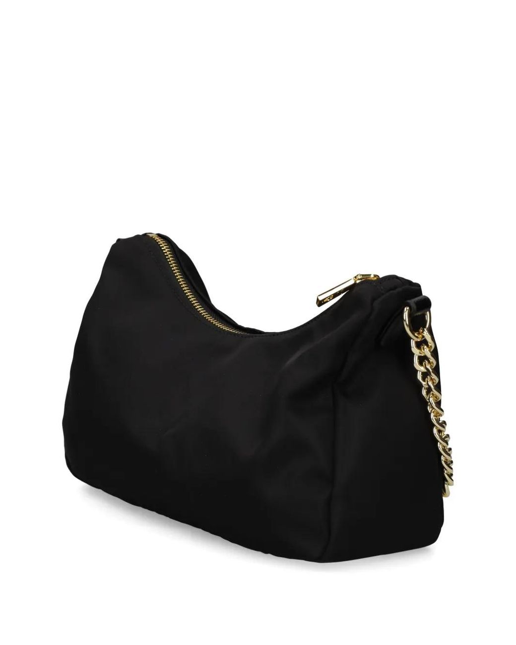 Love Moschino Black Logo-Patch Shoulder Bag