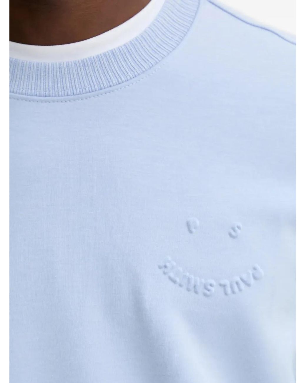 Paul Smith Blue Logo-Detail Sweatshirt for men