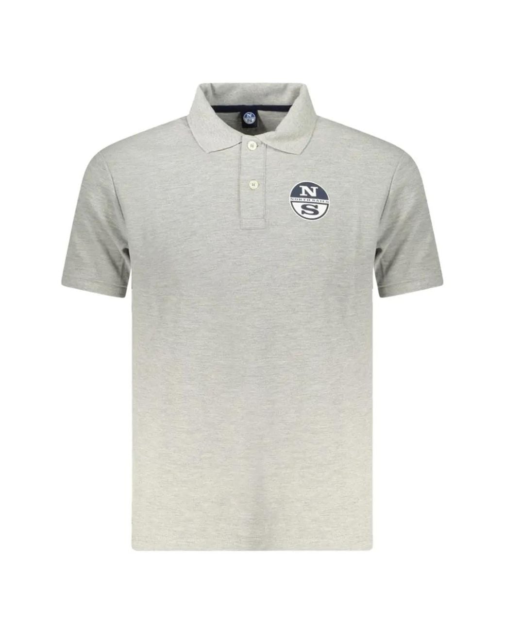 North Sails Poloshirt Mit Logo-Patch in Gray für Herren