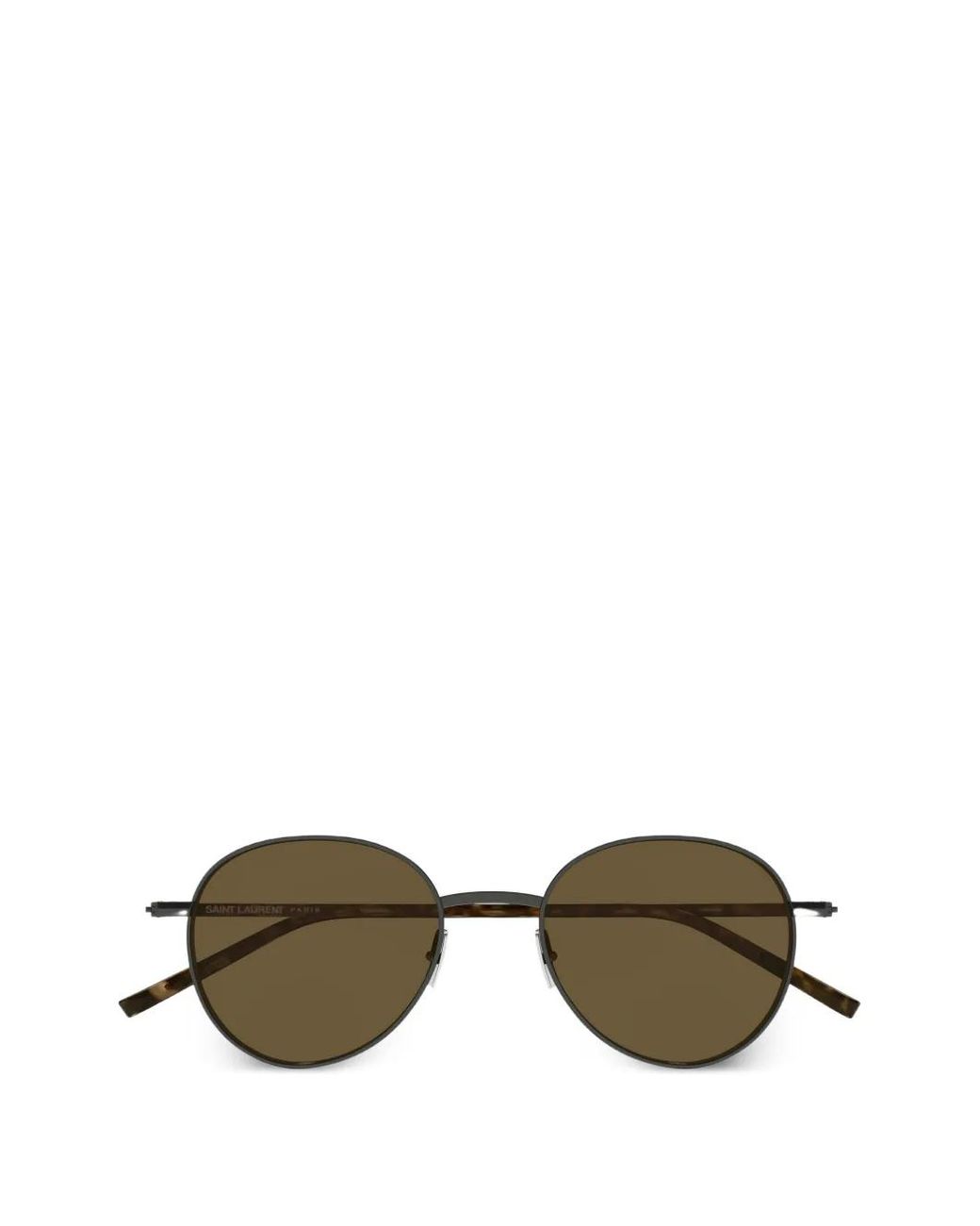 Saint Laurent Metallic Sl865 Round-Frame Sunglasses