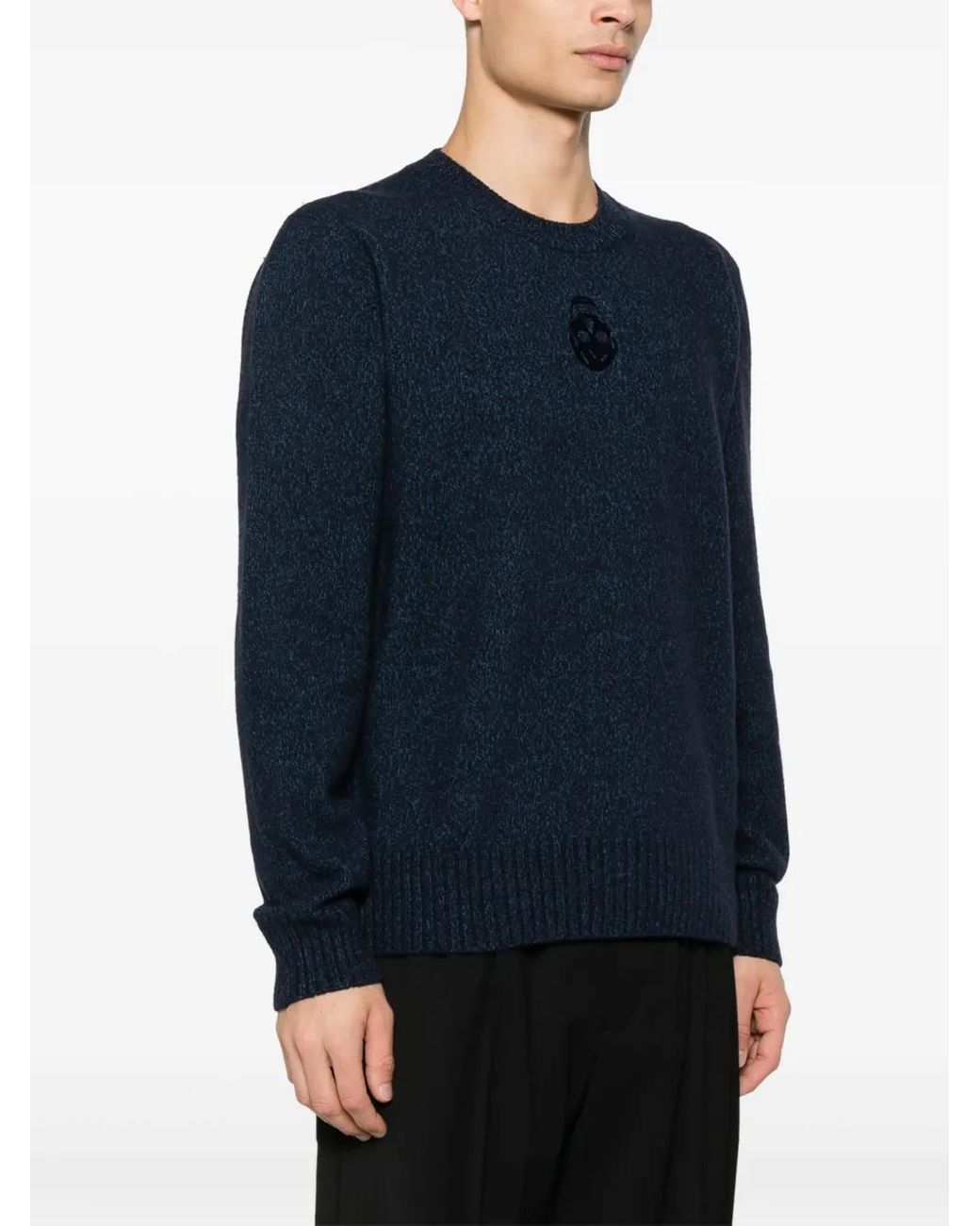 McQueen Blue Sweaters for men