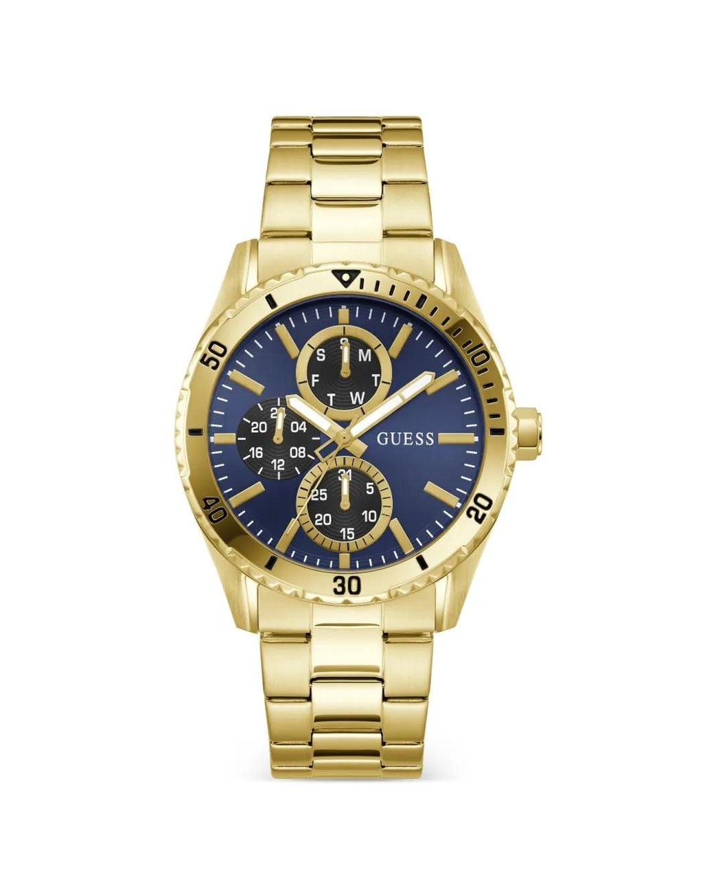 Orologio Multifunzione di Guess in Metallic da Uomo