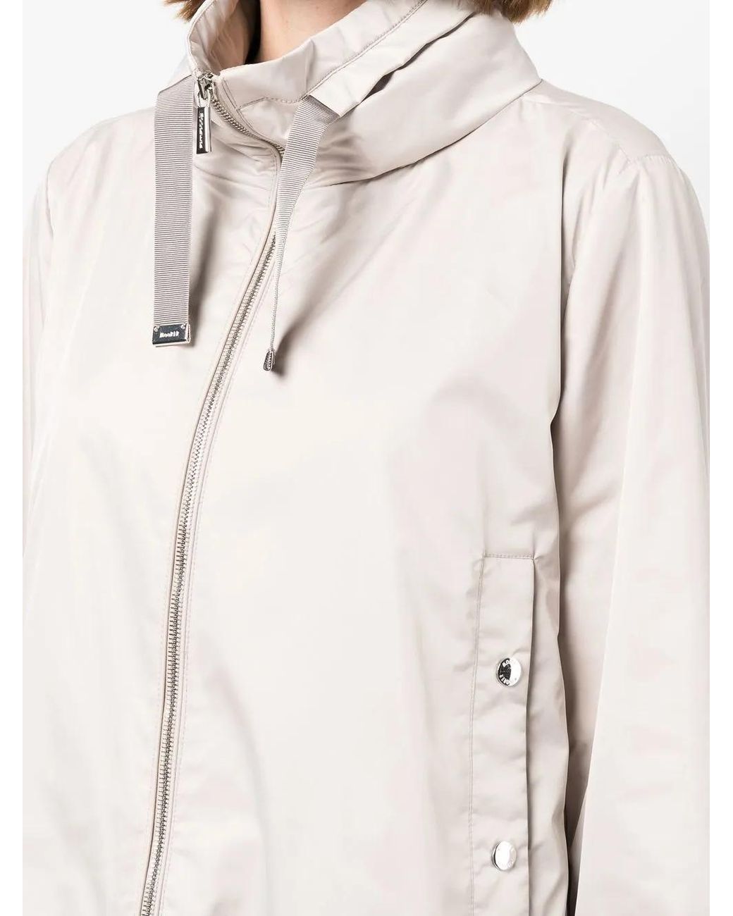 Moorer Multicolor Zip-Up Hooded Jacket