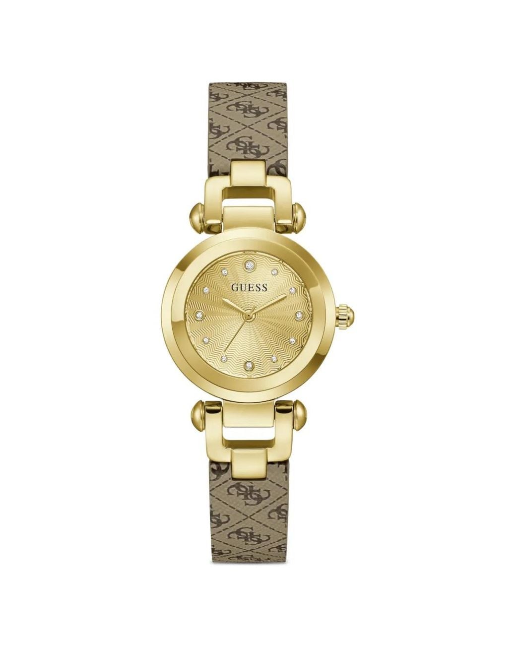 Guess Metallic Ginger Tone Analog Watch