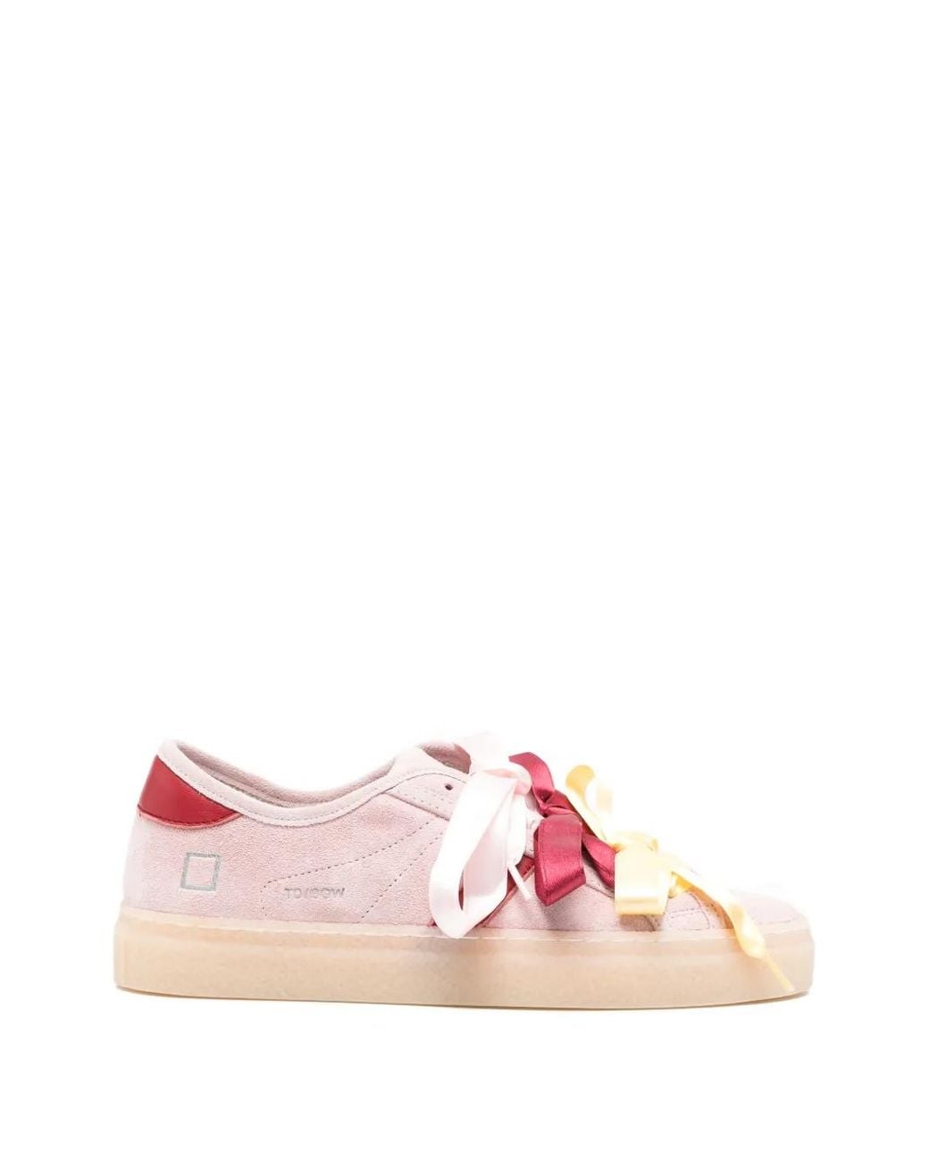 Date Pink Tender Bow Sneakers