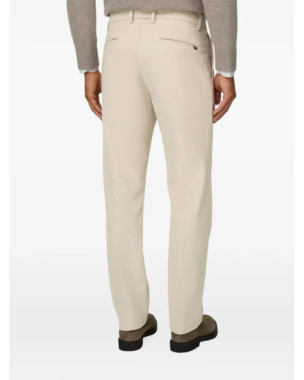 Boggi White Trousers for men