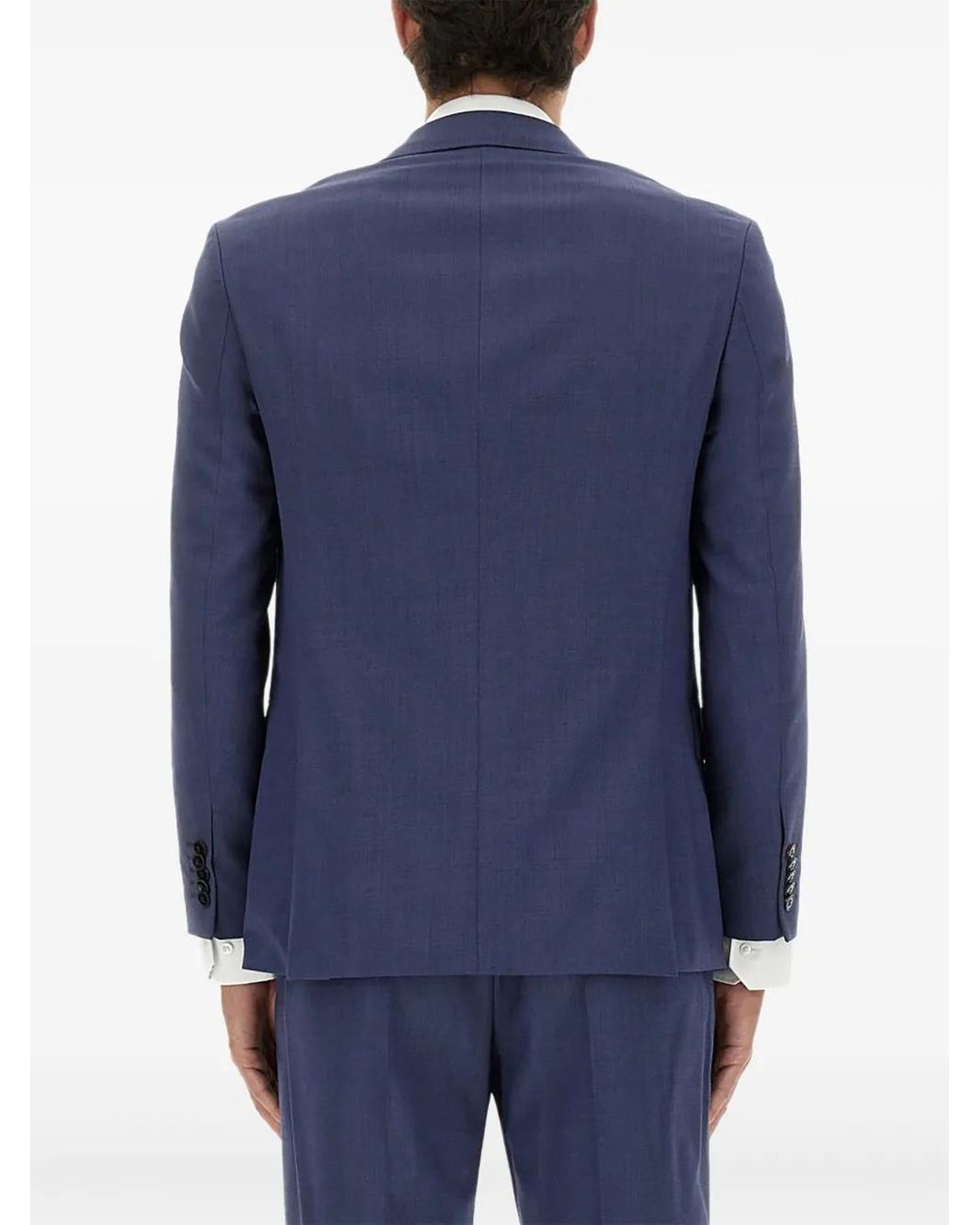 HUGO Blazer Met Enkele Rij Knopen in het Blue voor heren