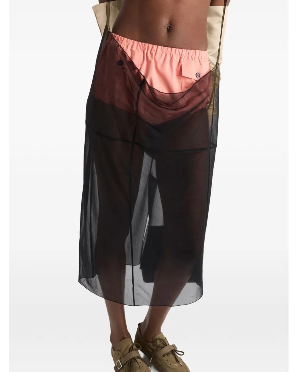 Shorts di Prada in Pink