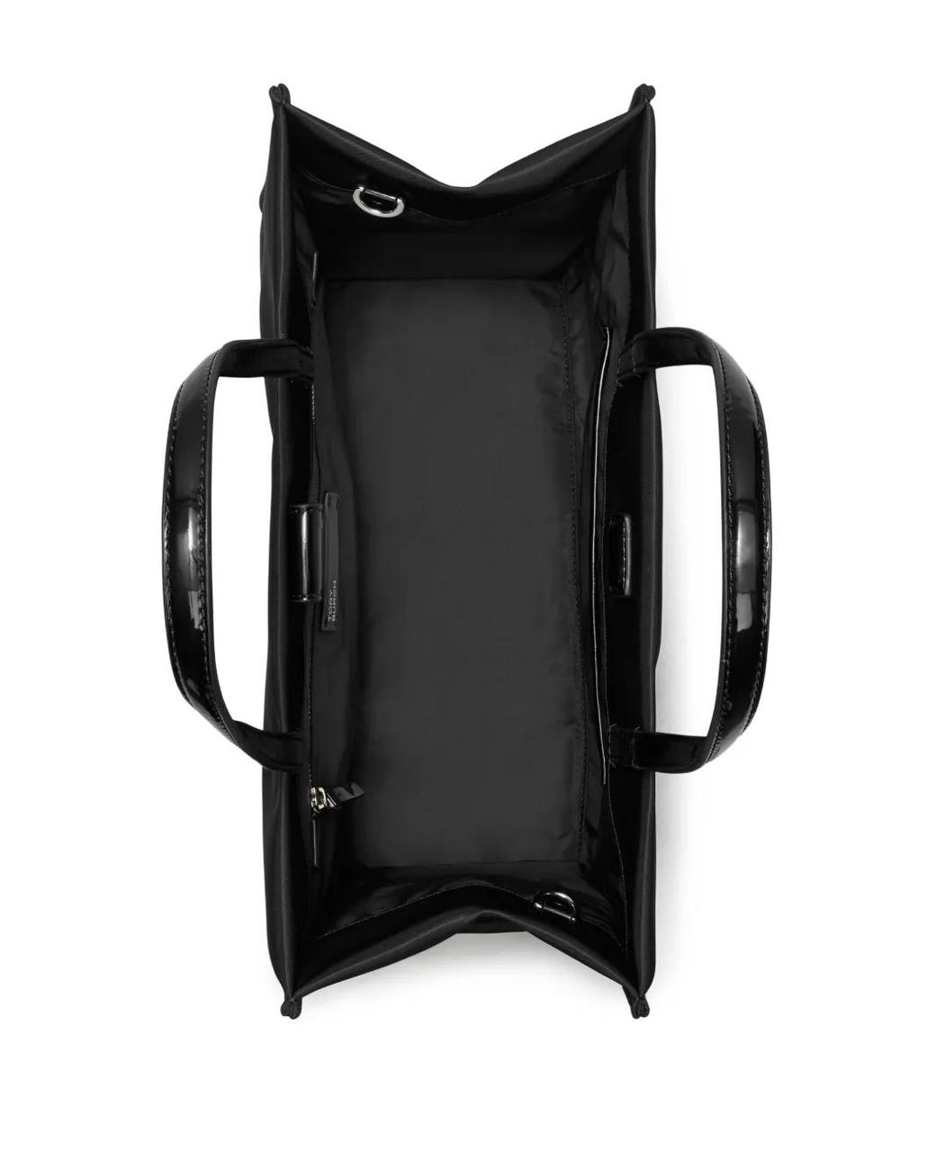 Tory Burch Black Small Ella Patent Tote