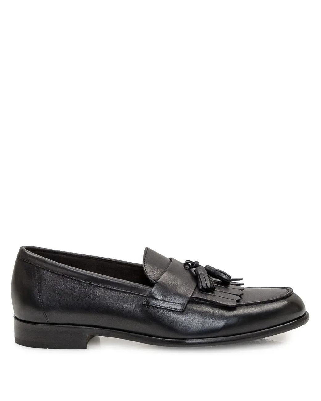 Doucal's Black Triump Loafers for men